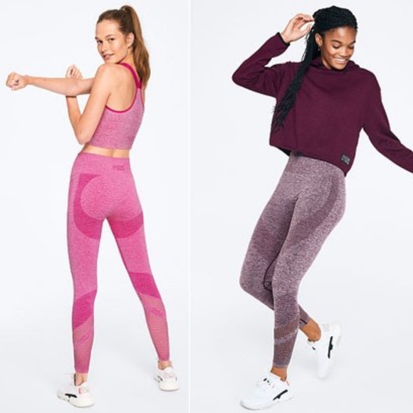 Victoria's secret PINK seamless pink leggings - Picture 12 of 12